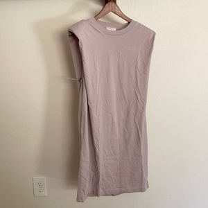 Aritzia Babaton Shoulder Pad Dress